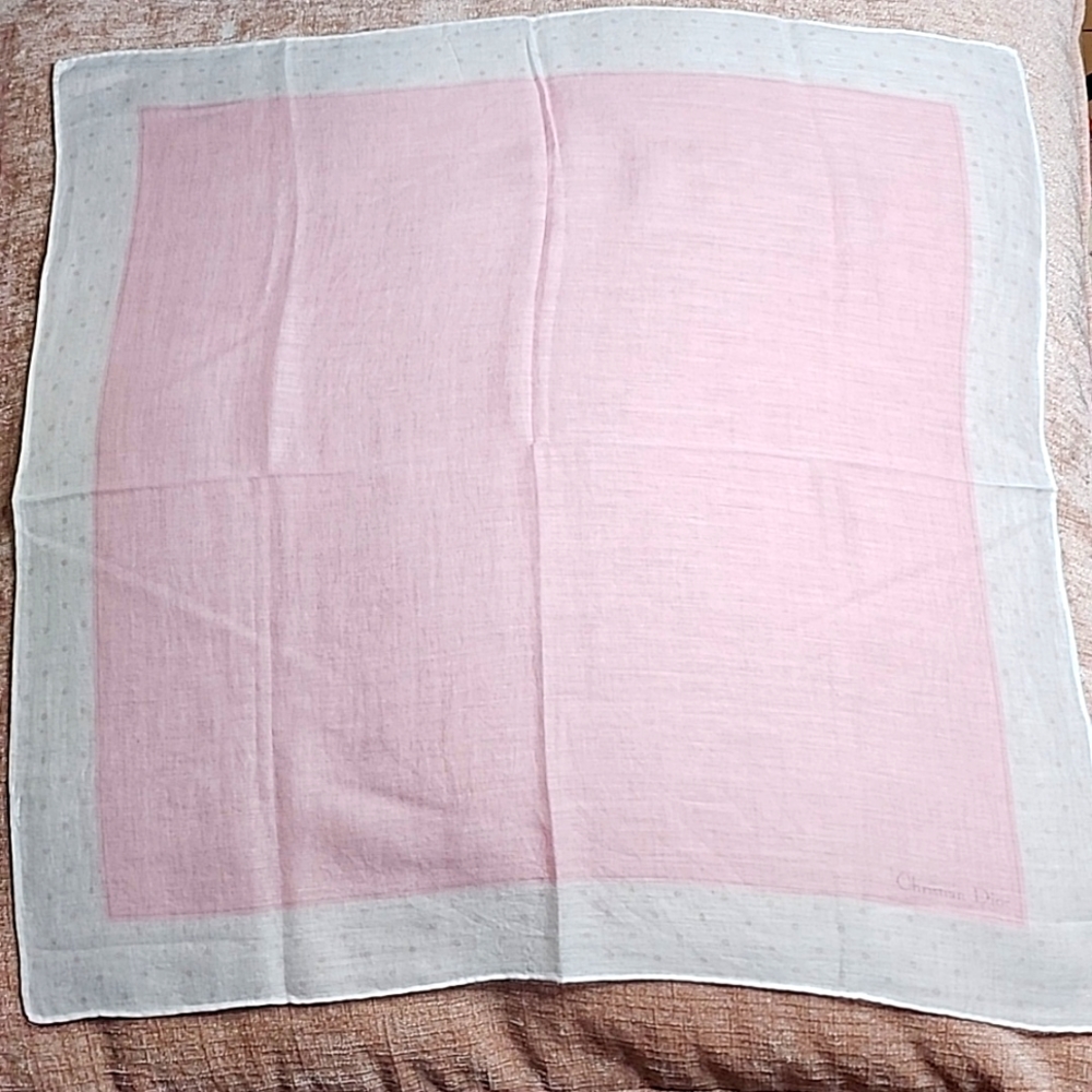 Christian Dior Authentic Handkerchief Cotton